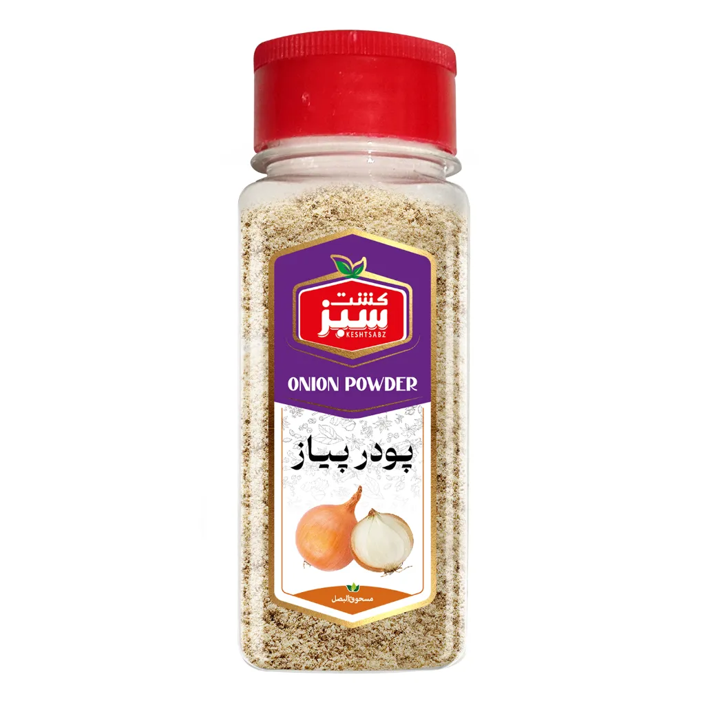 [314239] پودر پیاز 100 گرمی جار کشت سبز