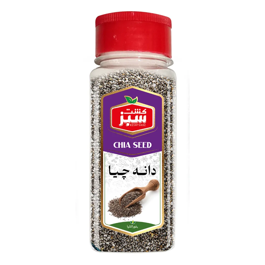 دانه چیا 120 گرمی جار کشت سبز