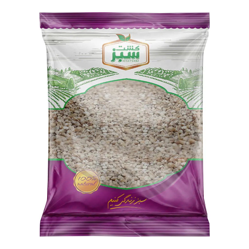 بلغور جو 300 گرمی سلوفان کشت سبز