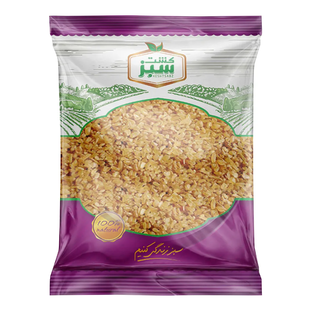 بلغور گندم 300 گرمی سلوفان کشت سبز