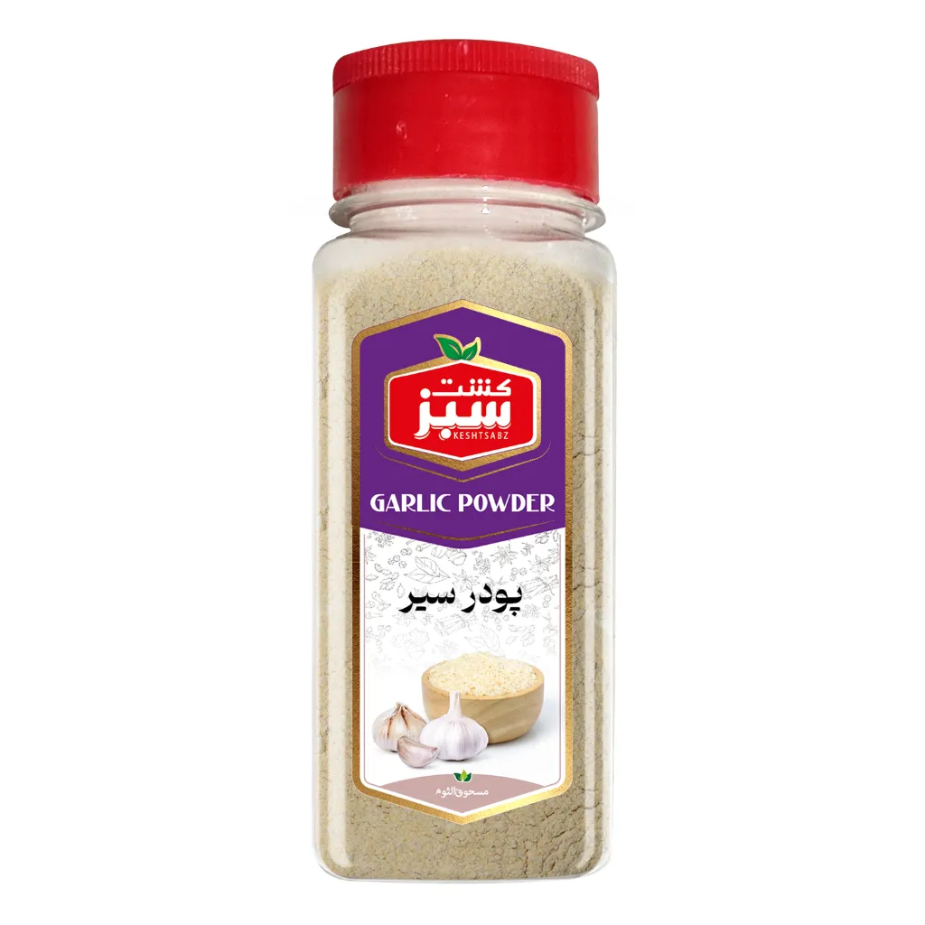 [314256] پودر سیر 110 گرمی جار کشت سبز