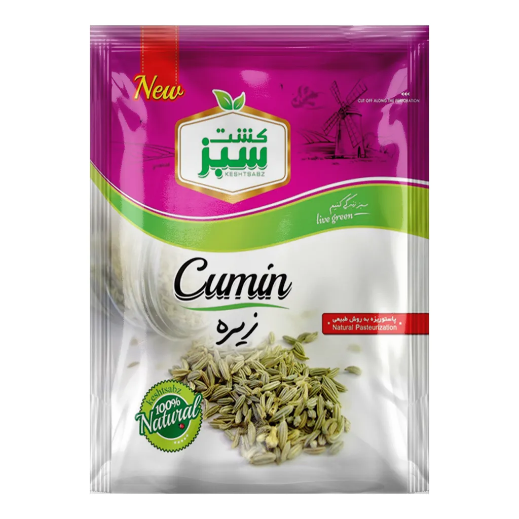 زیره سبز 30 گرمی آویز کشت سبز