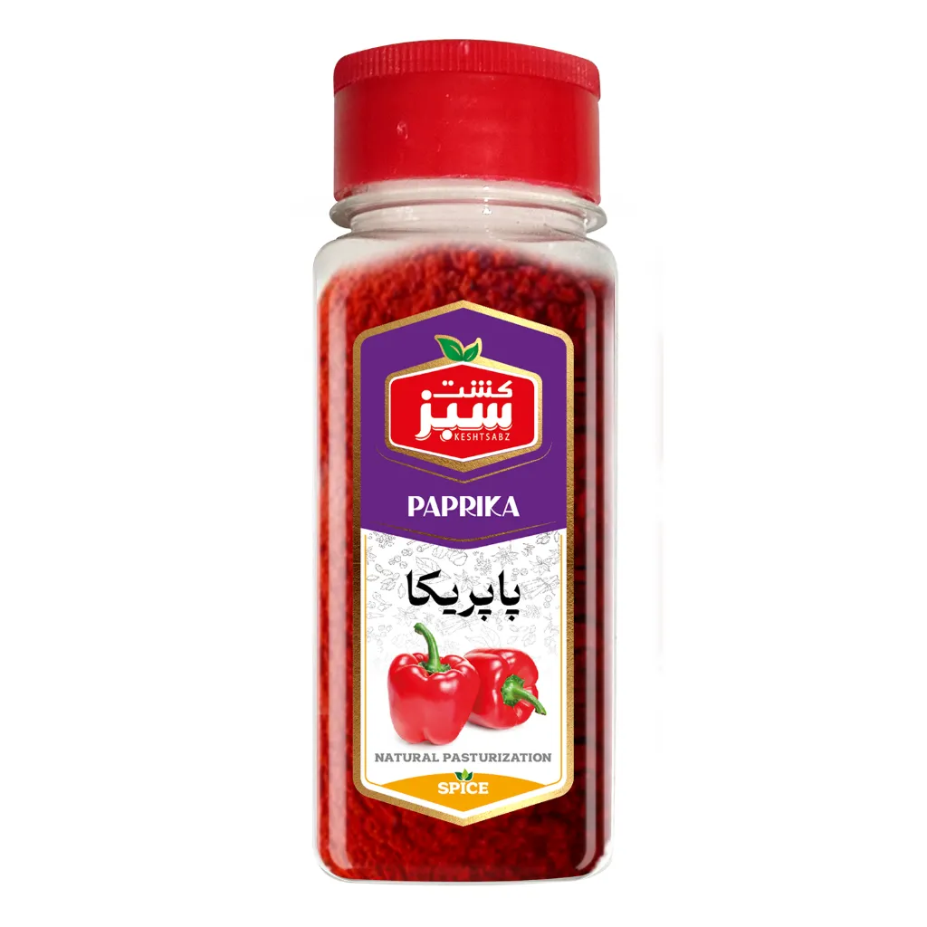 فلفل پاپریکا 90 گرمی جار کشت سبز