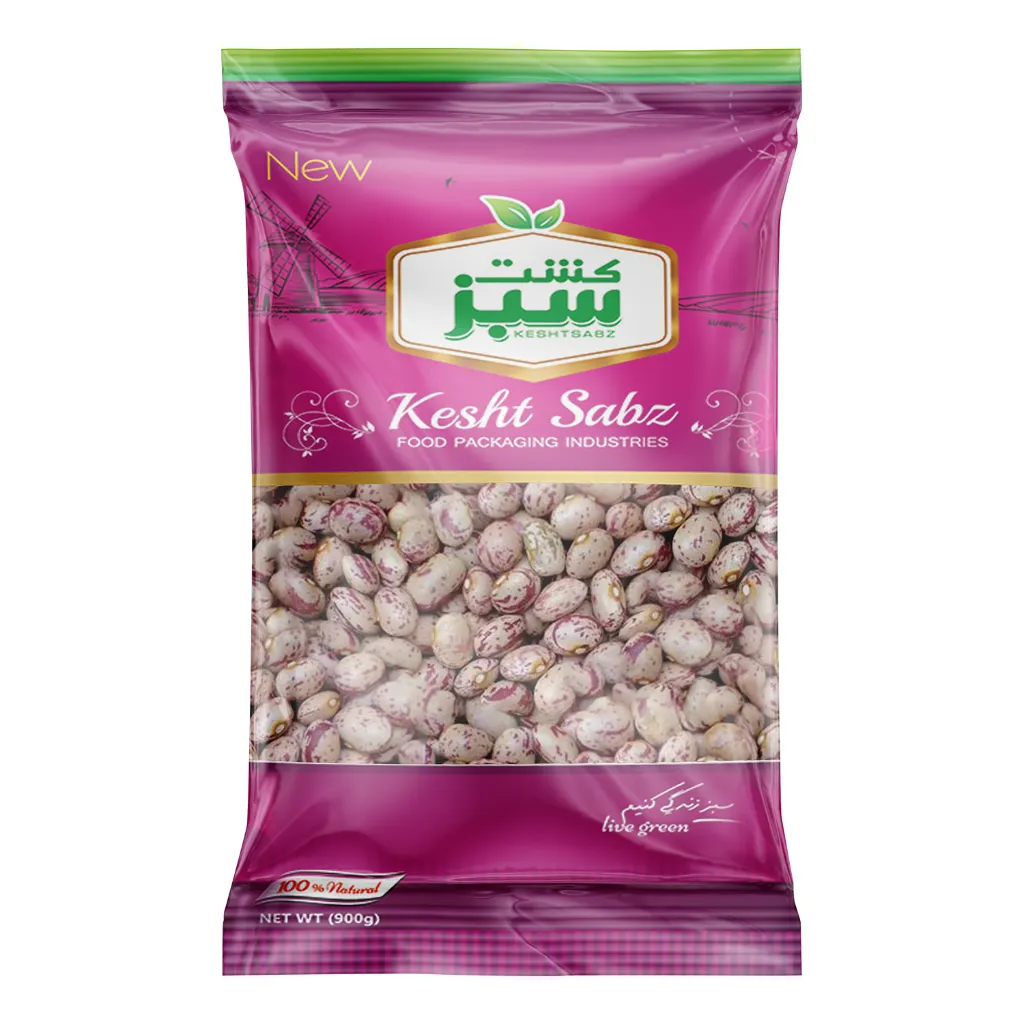 [311097] لوبیا چیتی 900 گرمی سلوفان کشت سبز