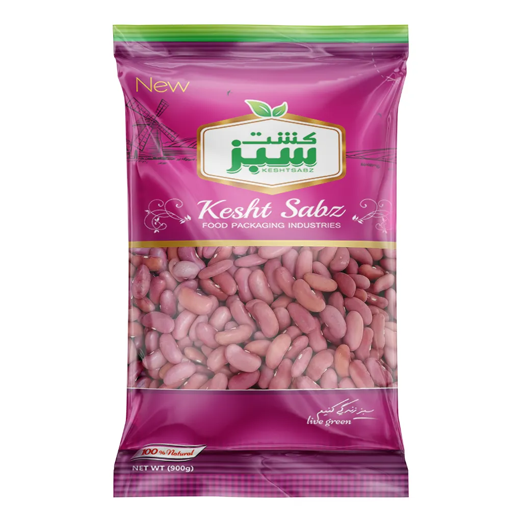 لوبیا قرمز کپسولی 900 گرمی سلوفان کشت سبز