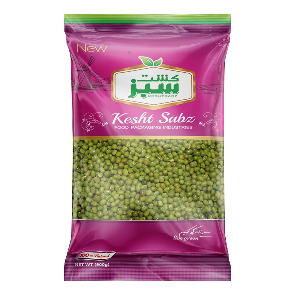 ماش 450 گرمی سلوفان کشت سبز
