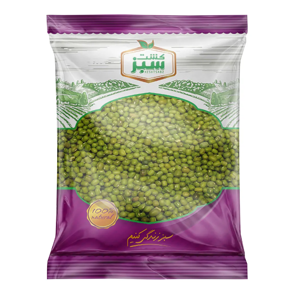 ماش 900 گرمی سلوفان کشت سبز