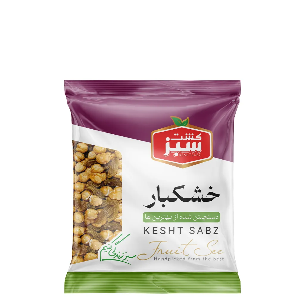 [316204] نخودچی و کشمش 80 گرمی سلوفان کشت سبز