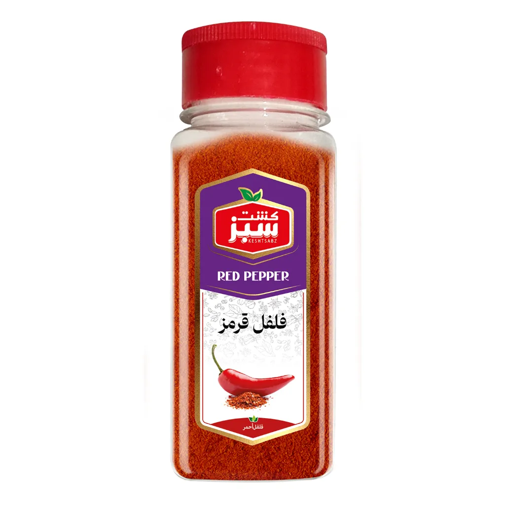 فلفل قرمز 90 گرمی جار کشت سبز